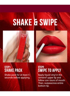 Smile Matte Liquid Lipstick - Long Lasting Up To 16 Hours,Nude Velvet Lip Gloss Lip Stain Can Let Your Lip Look Fuller (#05)  - Image 2