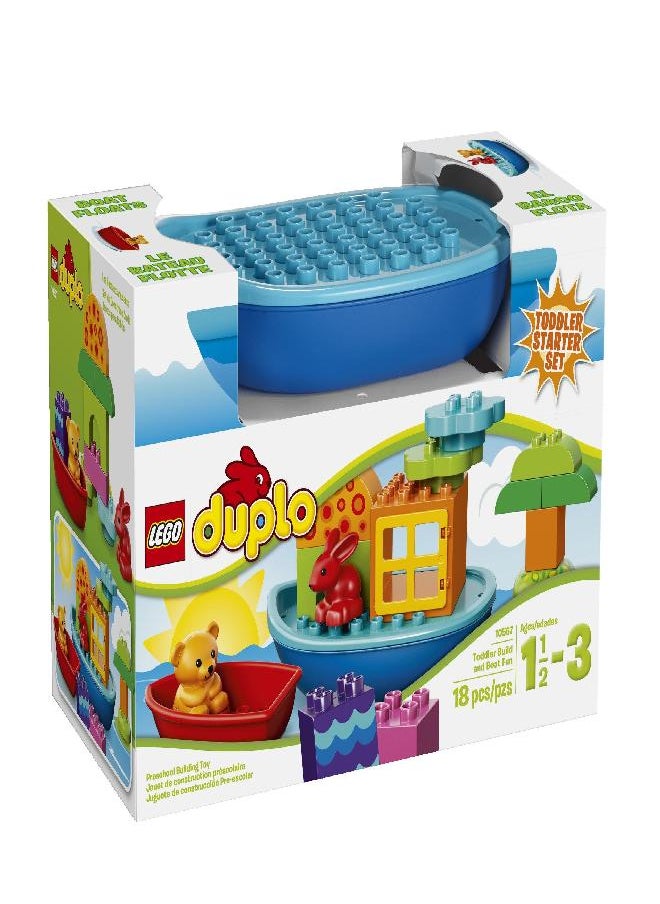 LEGO DUPLO Creative Play 10567 Toddler Build and Boat Fun