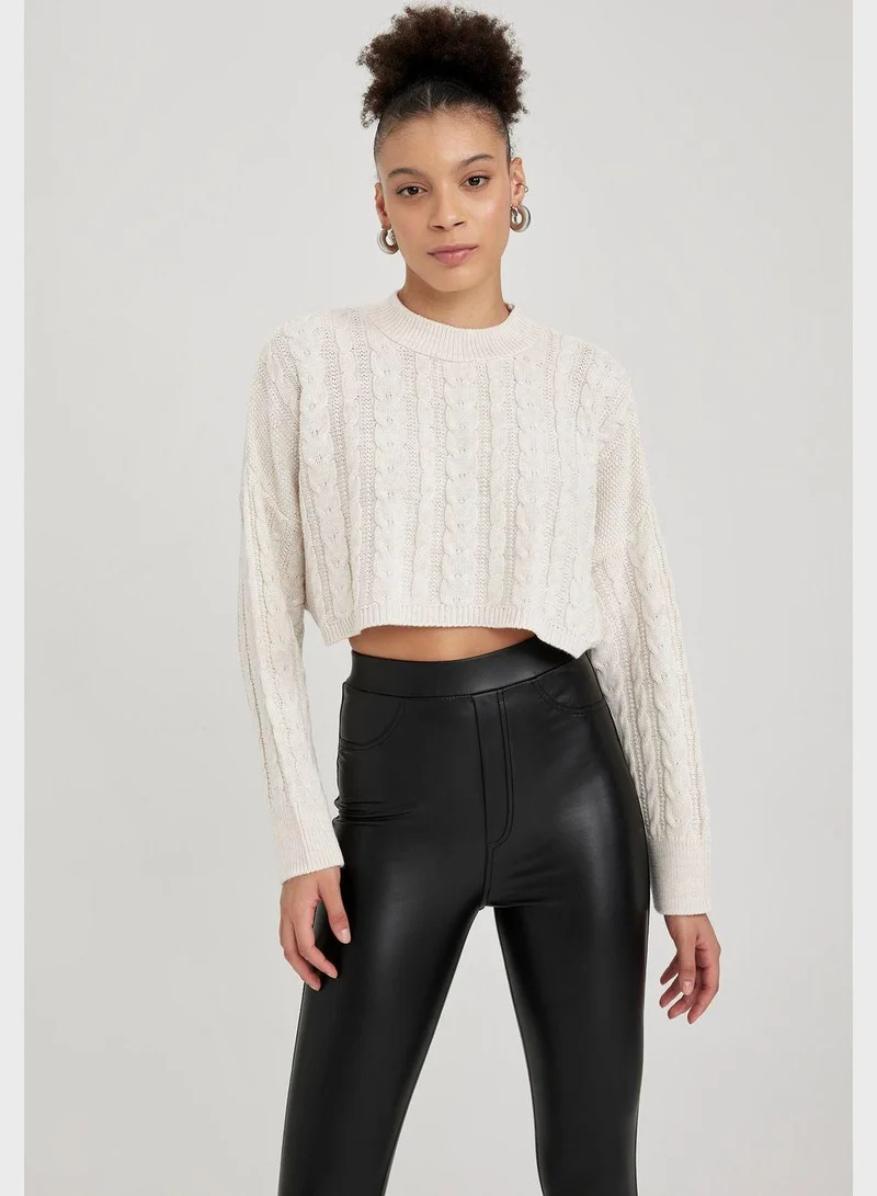 DeFacto Crew Neck Sweater