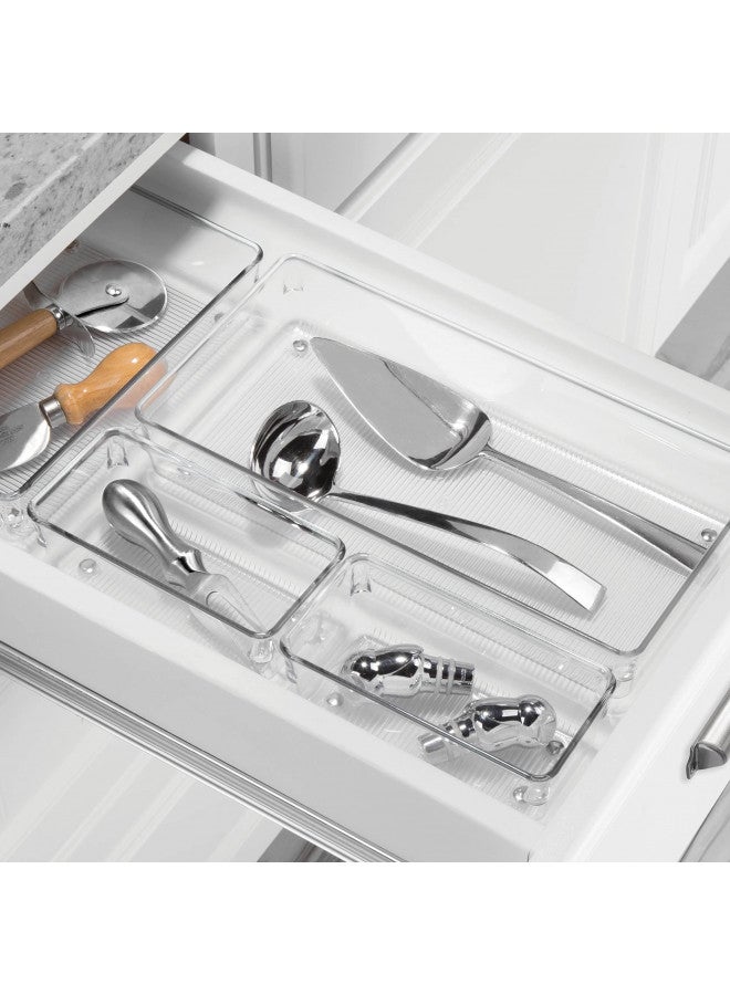 InterDesign iDesign Linus BPA-Free Plastic Drawer Organizer - 6" x 12" x 2.25", Clear - Image 5