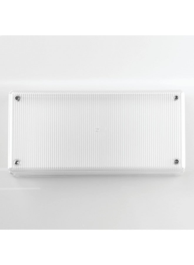 InterDesign iDesign Linus BPA-Free Plastic Drawer Organizer - 6" x 12" x 2.25", Clear - Image 3
