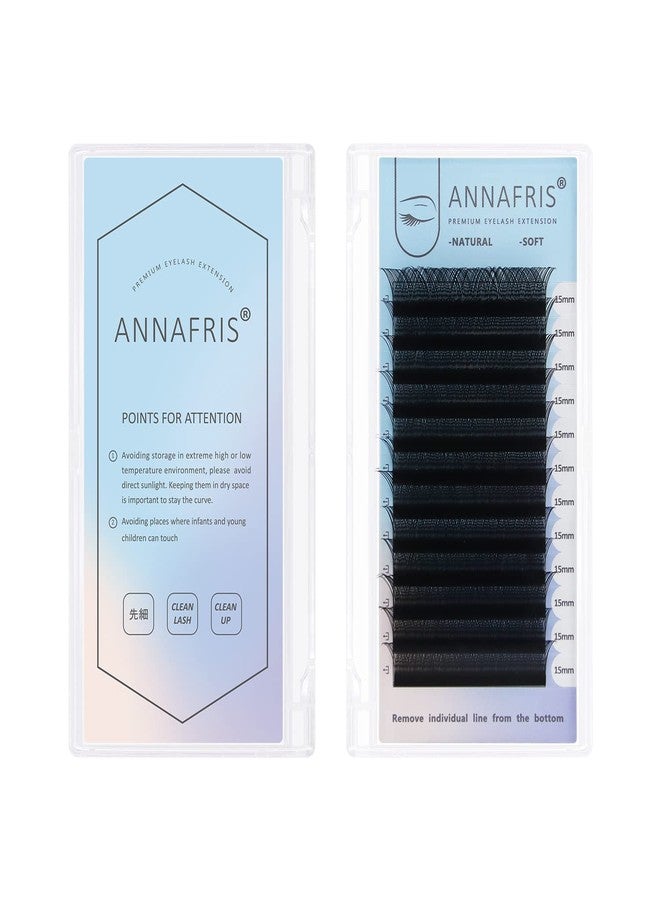 ANNAFRIS 4D YY Shape Eyelash Extension Makeup Mesh Net Cross 0.07 D Curl 8-12mm Mix 2D Y Shape Premade Fans Lash Extension Hand Woven Natural Soft Light Mink False Lashes (0.07 D, 8-12mm Mix) - Image 5