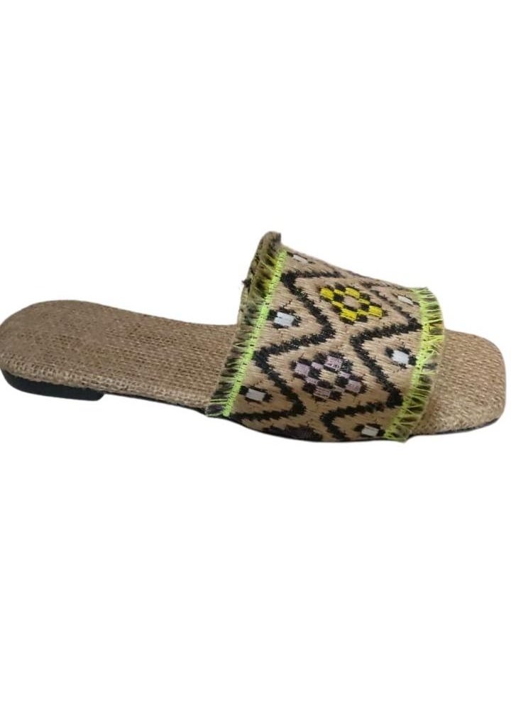 Baraem - Slippers, Flat Comfy Slides - Image 1