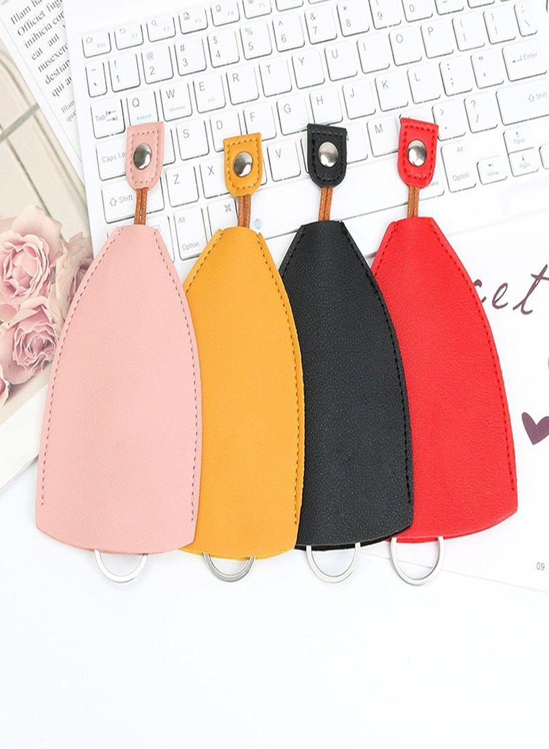 GGOOT Leather Key Pouch | Cute Pull Out Key Case - Cute Cartoon Pull Out Key Sleeve Cover for Car Keys, Large Capacity for 5-8 Keys  - Image 2