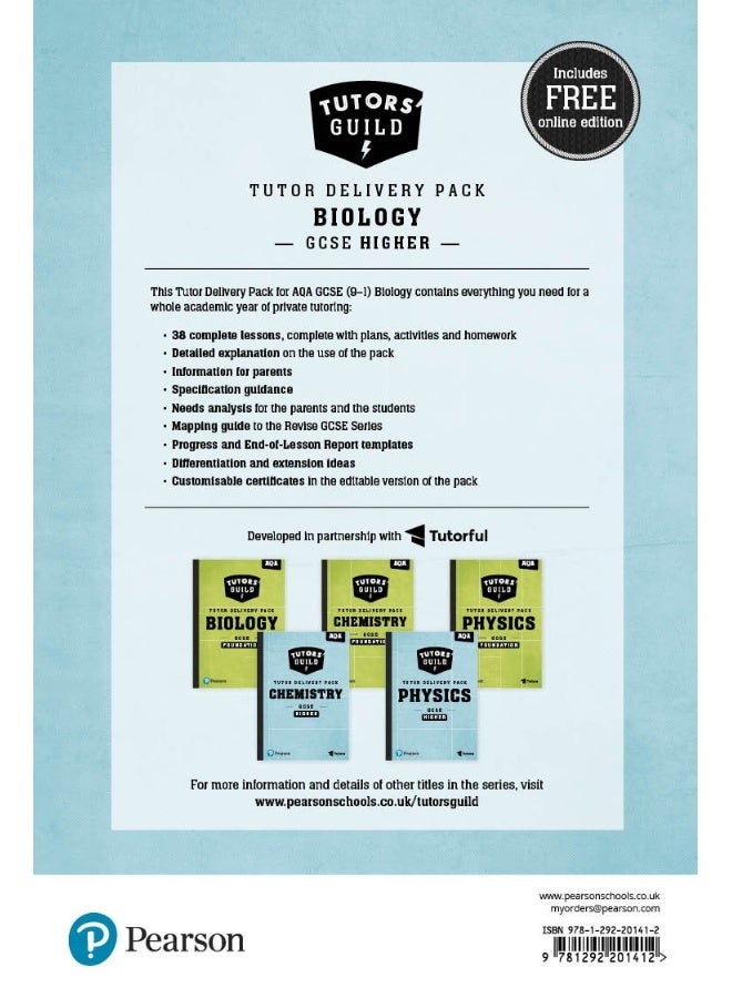 Tutors' Guild AQA GCSE (9-1) Biology Higher Tutor Delivery Pack - Image 2