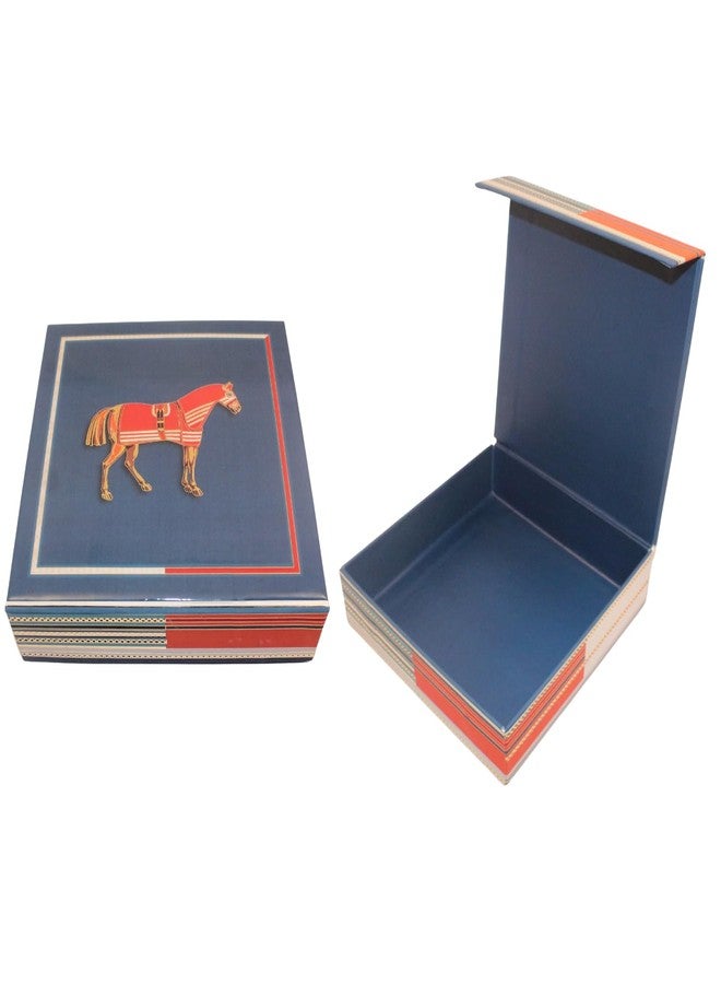 IZZHAAR Mustang Wooden Sweet Box with Lacquered Top (1kg) - Elegant Multi-Purpose Designer Empty Mithai & Dry Fruit Box for Wedding Gifts & Snacks Packaging - Image 5