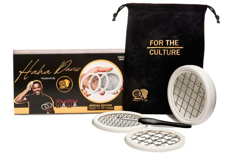 HaHa Davis Twist It Up Comb  Special Edition V5 Modular Dome Comb for Black Mens Curls  Alternative to Hair Sponges and Tennis Racket Twist Combs