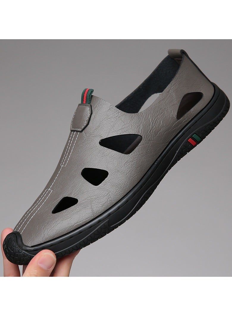 Shougu New Men's Business Leather Shoes  - Image 1