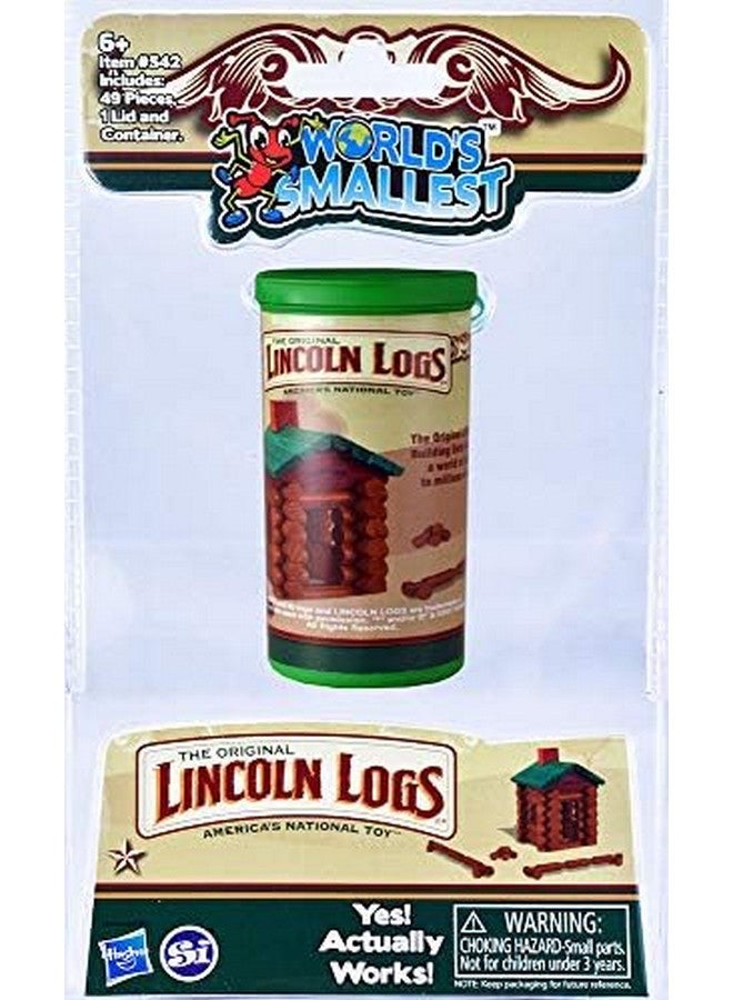 Worlds Smallest World's Smallest Lincoln Logs - Image 3