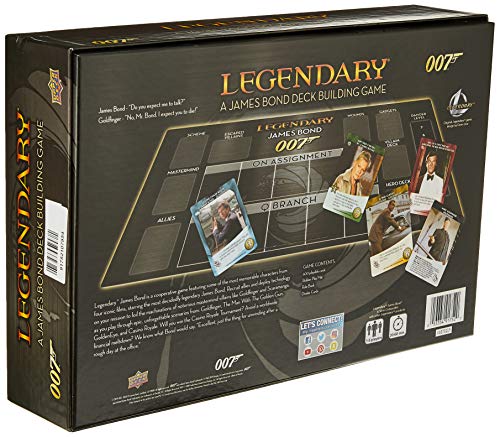 Upper Deck 2019 Legendary: 007, James Bond Deck-Building Game, Multi - Image 2