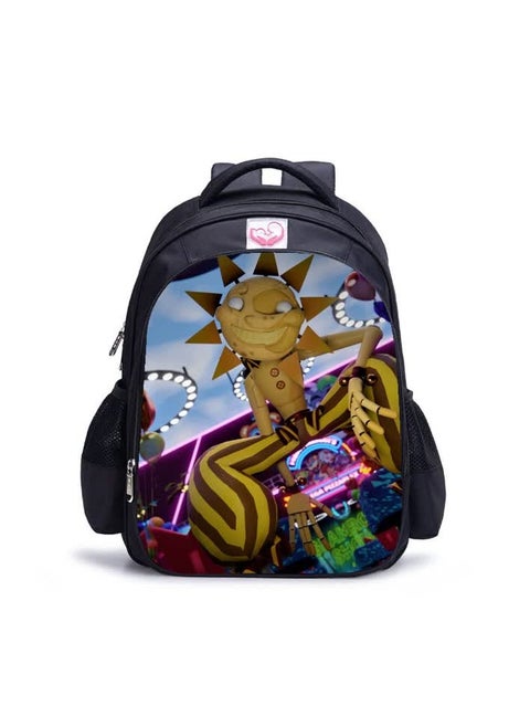 3D new sundrop fnaf backpack student school bag three sizes: large, medium and small,A-11-M-Sundrop FNA