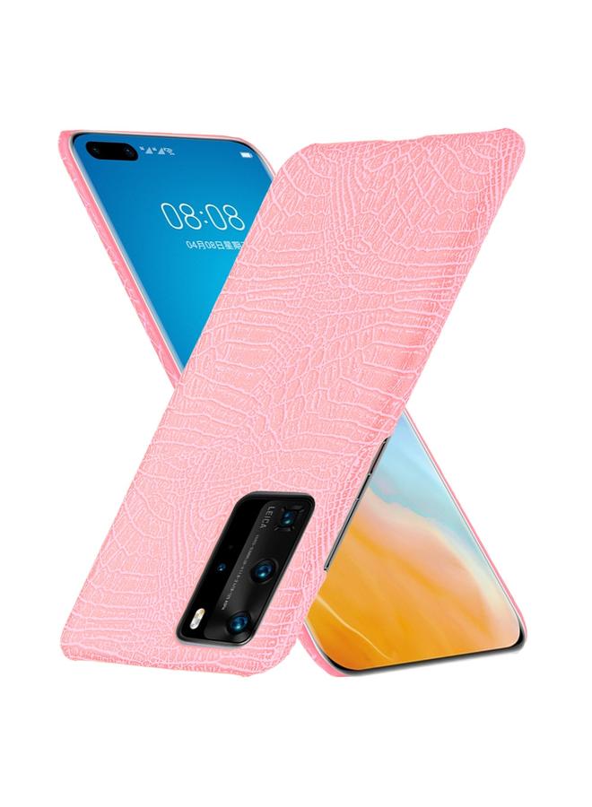 S-TOP Case For Huawei P40 Pro Shockproof Crocodile Texture PC + PU Case - Image 2