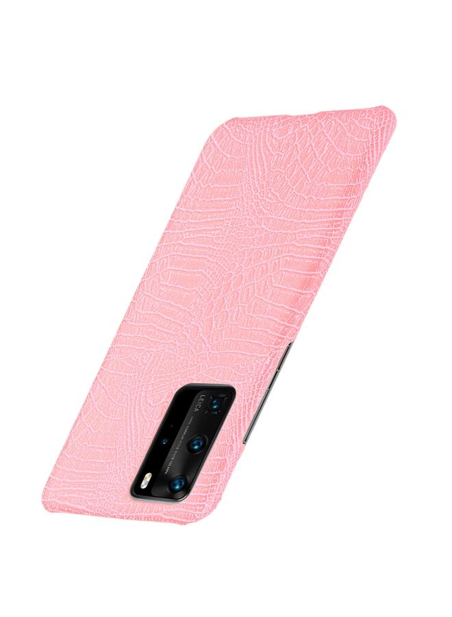 S-TOP Case For Huawei P40 Pro Shockproof Crocodile Texture PC + PU Case - Image 3