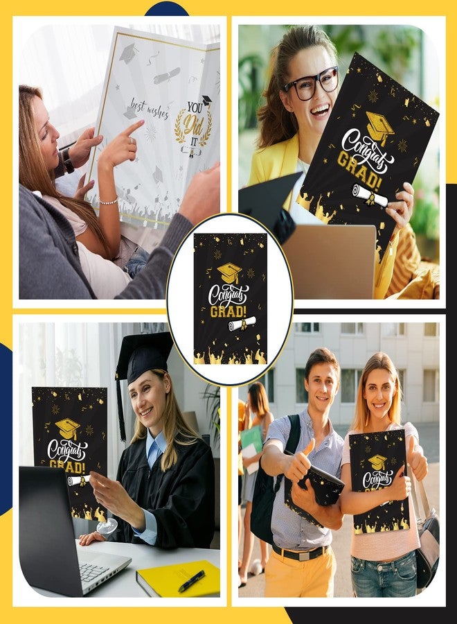 Panelee Large Graduation Card with Envelope 22 x 14 Inch Jumbo Grad Signature Guest Book Board 2026 Congrats Jumbo Greeting Card Graduation Notecard for High School College School Party Decor Supplies - Image 5