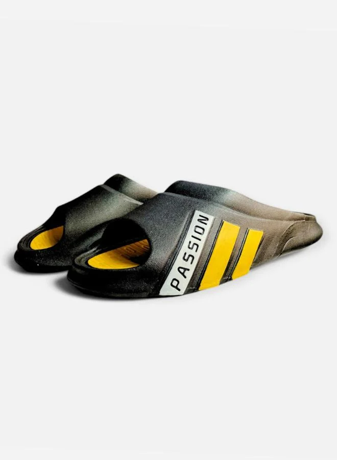 ستايلي Striped Open Toe Slip-On Slides By Pedcare