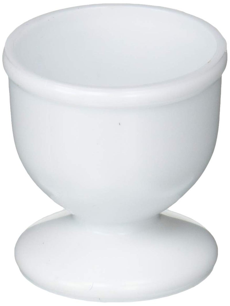 AiDeChef 1 X Egg Cups Set 4 PC Poached Hard Boiled Breakfast White Save Kitchen Hot Food New Silver