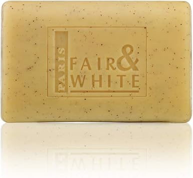 MITCHELL USA Fair White Original AHA Exfoliating Soap 200g 7oz Skin Brightening Soap Lactic Acid Bar Fade Dark Spots on Face Knees Body Armpits - Image 2
