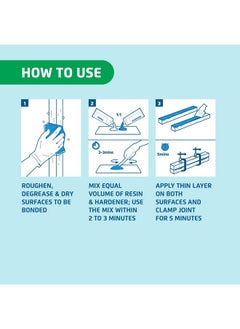 Araldite Araldite Adhesive Klear 5, 10g (R & H 5 g), Transparent Epoxy Glue with 5 Mins of set time for quick fix & repair, Ideal as metal glue, glass glue, wood glue for furniture, waterproof glue  - Image 3
