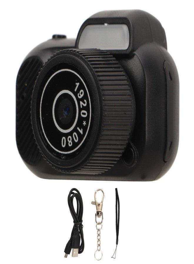 Y3000 Digital Video Camera 0.96 inch screen Mini 1080P HD Camera Outdoor Sports Pocket Camera with Screen Recorder Car Recorder Bike Motorcycle Sports DV black - Image 3