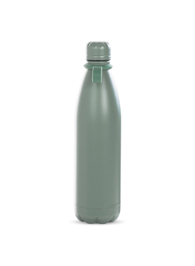 Eazy Kids Steel Water Bottle, 1L Green - Image 3