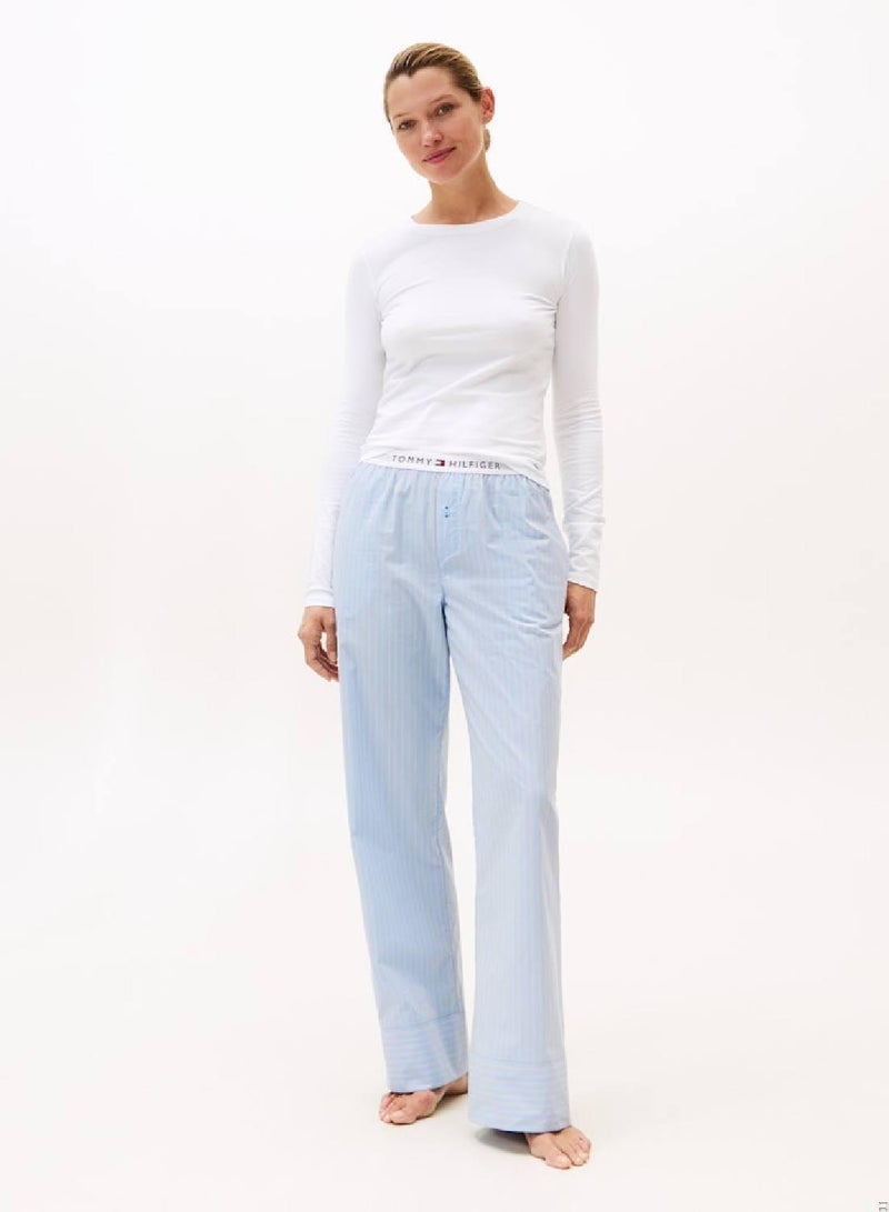 تومي هيلفيغر طقم 2 تيشيرت طويل الأكمام بخامة مرنة - Image 4