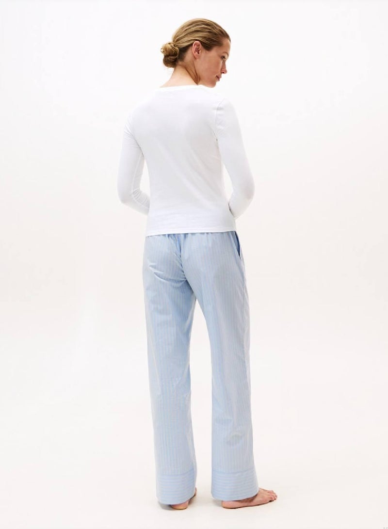 تومي هيلفيغر طقم 2 تيشيرت طويل الأكمام بخامة مرنة - Image 5