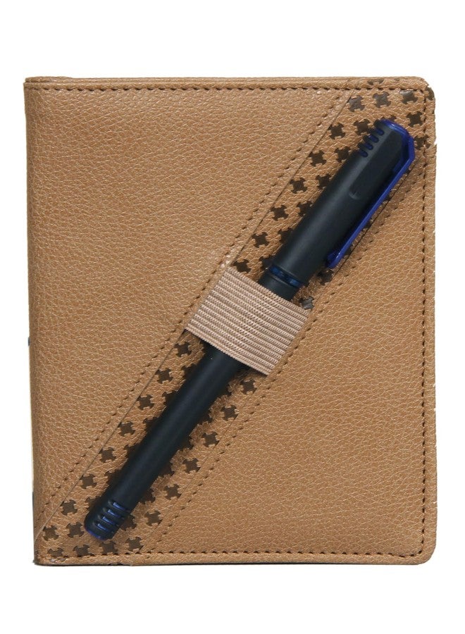 Sukeshcraft RFID Safe Passport Holder Cover Case Travel Document Organiser (Grain Beige) - Image 2