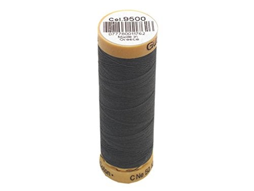 A&E GUTERMANN CONSUMER DIV Gutermann Natural Cotton Thread 110yd - Dark Grey - Image 1
