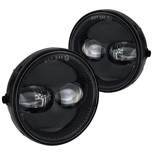 Z-OFFROAD DOT Approved LED Fog Lights for 2006-2014 Ford F150 2006 2007 2008 2009 2010 2011 2012 2013 2014 F150, Bumper Driving Lamp Set Assembly Kit - Black - Image 1