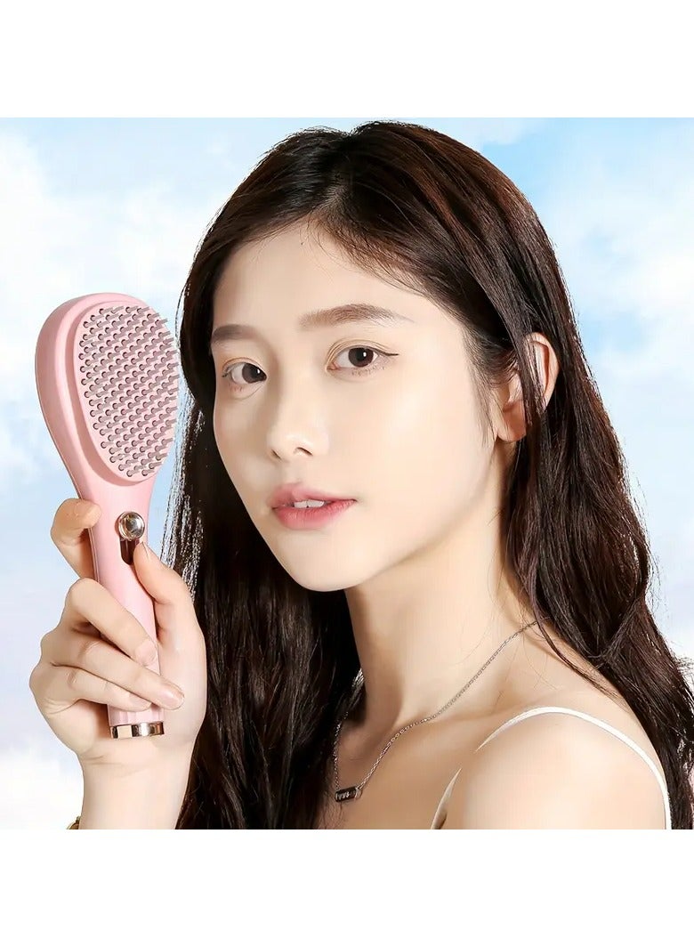 Goolsky فرشاة شعر مطاطية قابلة للتمديد 1 قطعة للشعر العادي، مشط لتدليك فروة الرأس، لفك تشابك الشعر، مضادة للكهرباء الساكنة، أداة للعناية بالشعر - Image 3