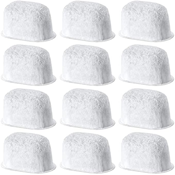 Bewafia Premium 12Pack Replacement Water Filter For Breville Bwf100 Bes870 Bes810 Bes990 Bes980 Bes920 Bes900Xl Bes870Xl Bes860Xl Bes840Xl Bkc600Xl Charcoal Water Filters Cartridge - Image 1