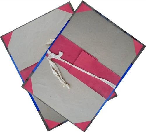 Shopper52 2 Flap File with a lace to tie (Cloth Coated Corners) (Size: 10 X 14 inch) (Pack of 8) - FILE-2FLAP - Image 5