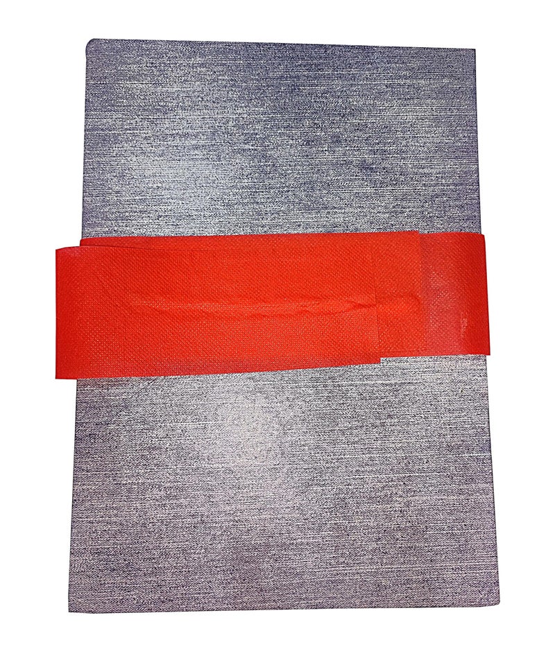 Shopper52 2 Flap File with a lace to tie (Cloth Coated Corners) (Size: 10 X 14 inch) (Pack of 8) - FILE-2FLAP - Image 4