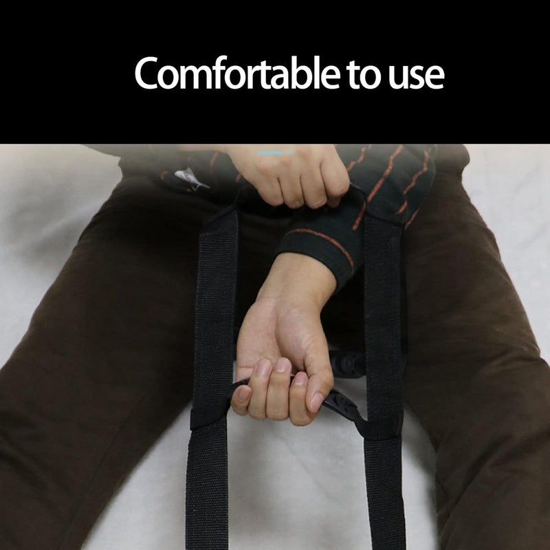 comfrt Bed Ladder Assist with Handle Strap Senior Elderly Bedridden Patients Pull Up Rope Ladder for Elderly, Senior, Injury Recovery Patient, Pregnant, Handicap - Image 2