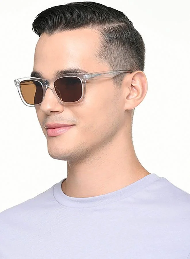 John Jacobs Tortoise Green Full Rim Rectangle John Jacobs JJ Tints JJ S17344-C1 Polarized Sunglasses