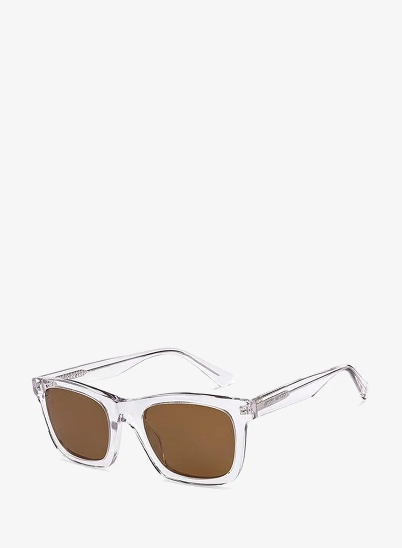 John Jacobs Tortoise Green Full Rim Rectangle John Jacobs JJ Tints JJ S17344-C1 Polarized Sunglasses