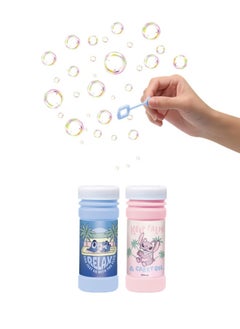 Disney Stitch Bubble Bottle 2Pc Set - Bubbles Solution Novelty Summer Toy Activity Party  - Image 3