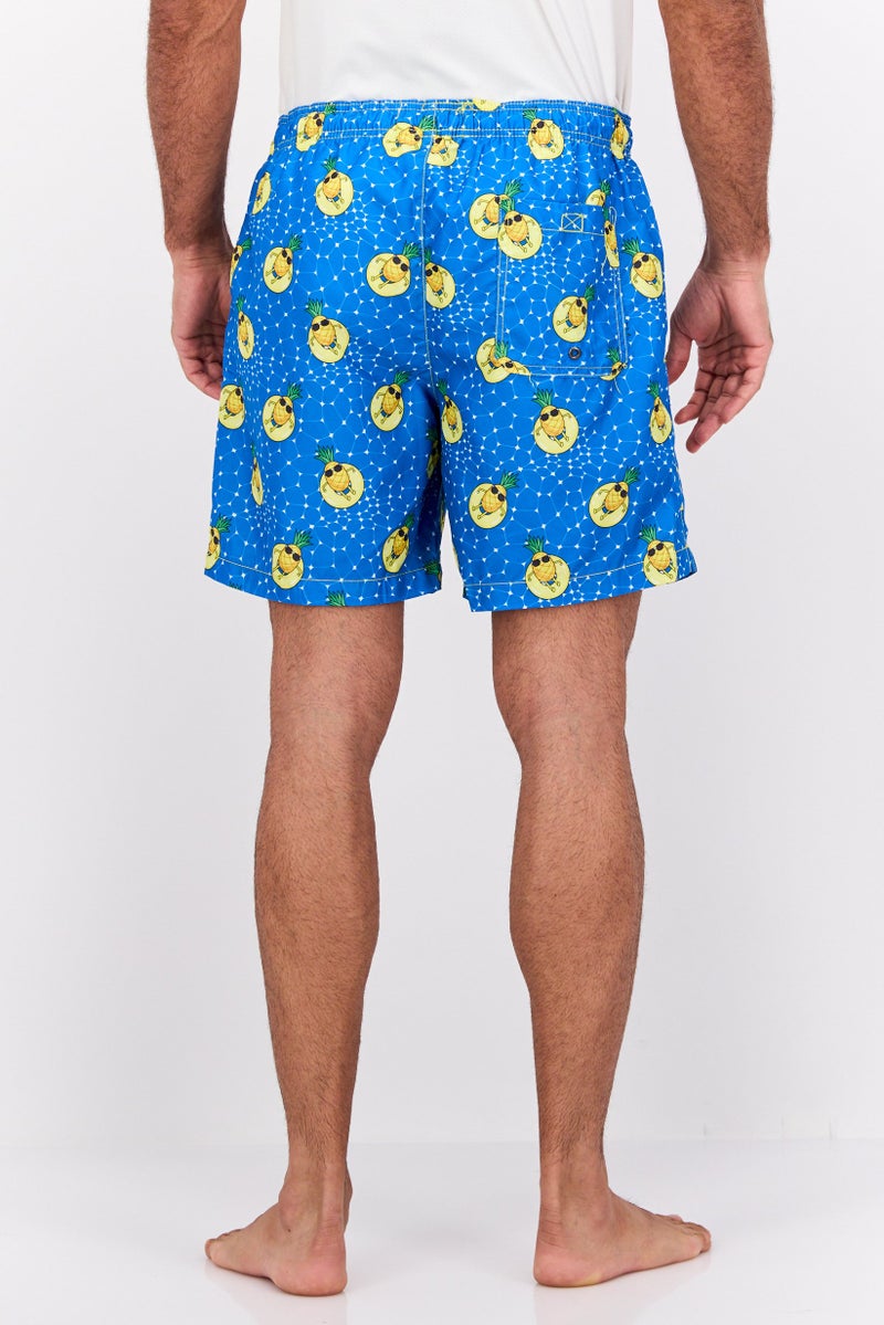 Beach Bros شورتات سباحة للرجال بطبعة شاملة، متعدد الألوان - Image 3