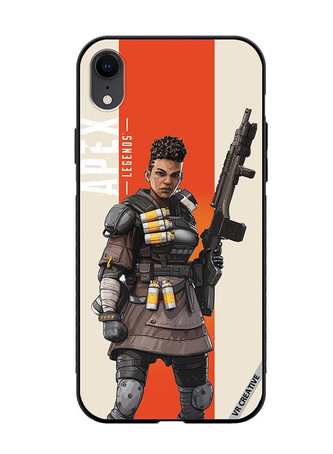 VR CREATIVE Protective Case Cover For Apple iPhone XR Apex Legends Bangalore Design Multicolour - Image 1