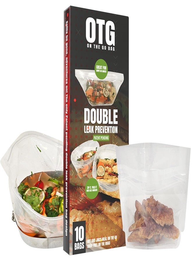 OTG Double Leak Prevention Cooking Bag for Exhaust Food Warmer & Muff pot - Wet & Dry Food - Spill Proof, Smell Sealed, Grade BPA Free - Snowmobile/ATV/UTV/Winter Sports - Image 1