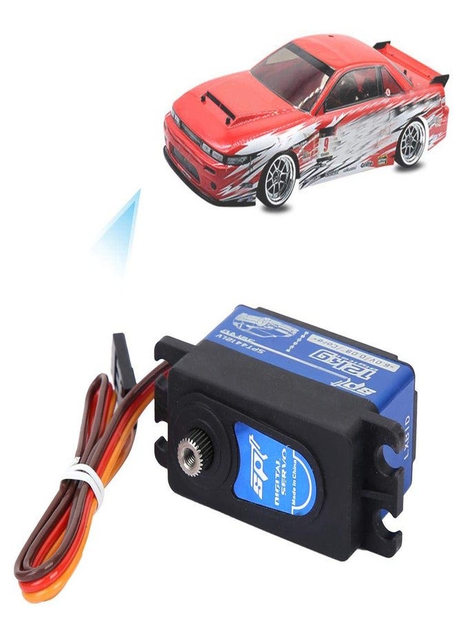 Dilwe سيرفو رقمي RC، SPT4412LV سيرفو رقمي بوزن 12 كجم مع تروس معدنية مناسب لترقية سيارة RC - Image 5