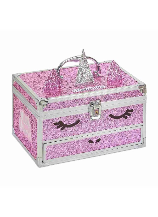 Martinelia Martinelia Unicorn 3-Tier Big Glitter Makeup Travel Case  - Image 3