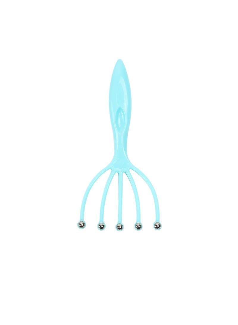 مخلب تدليك رأس قطعة أثرية لتخفيف الضغط الأزرق - Image 1