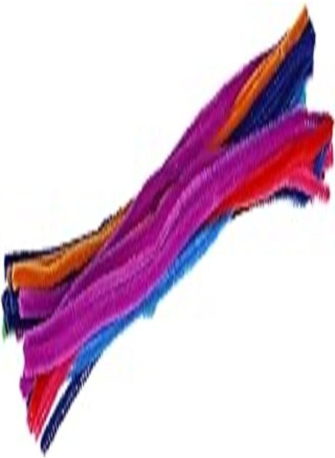 Kekehu Multi colored velvet pipe cleaner for art crafts 