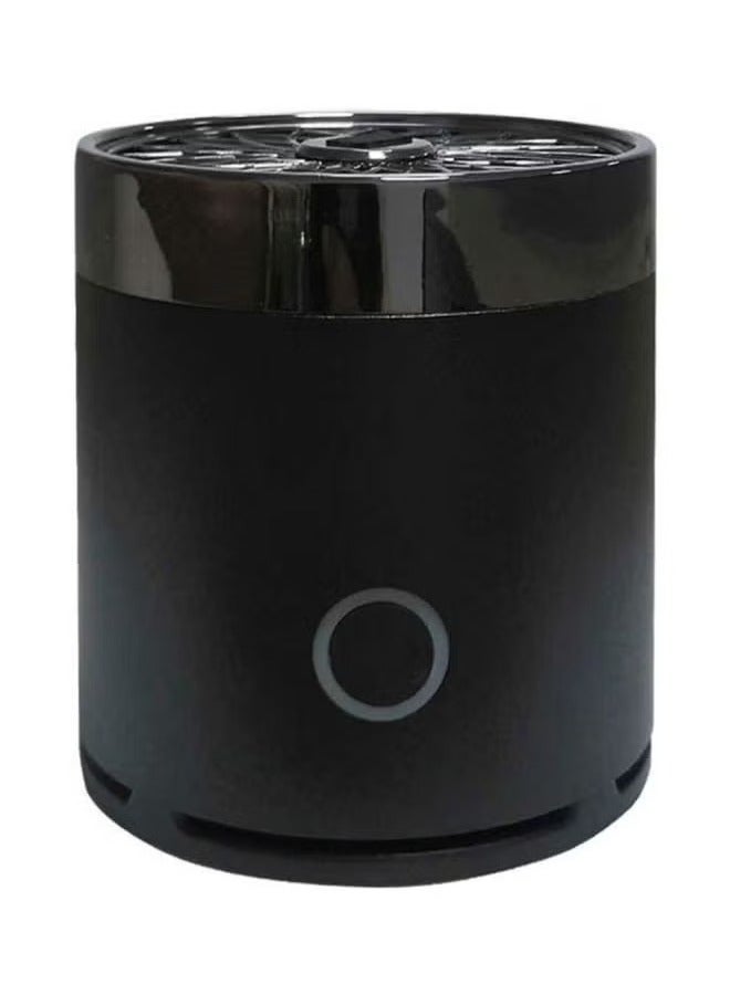 ELTRAZONE Round Metal Bakhoor Incense Burner – Classic Black Oud Burner for Home, Office, and Majlis – Heat-Resistant Decorative Mabkhara with Lid – Compact 9x7x7cm Arabic Incense Holder for Aromatic Bakhoor, Oud & Resin – Elegant Islamic Home Fragrance Accessory - Image 2