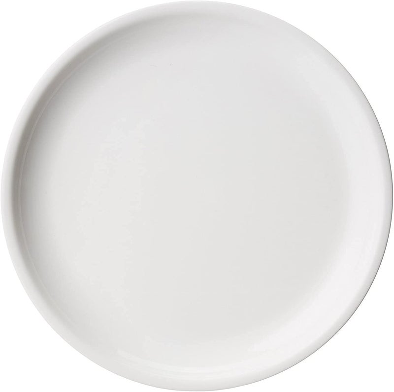 Coolkart Large Acrylic Dinner Plate 107 Inch Set of 6 White - Image 1