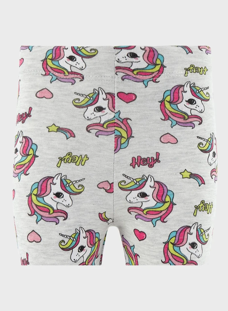 RB Infant Unicorn Print Leggings