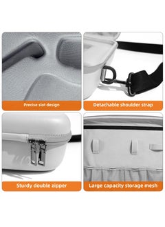 Generic DJI Dajiang Mobile SE Storage Bag OM6/OM5 Handheld Yuntai Portable Handbag Eva Storage Bag-Color:Light Gray  - Image 4
