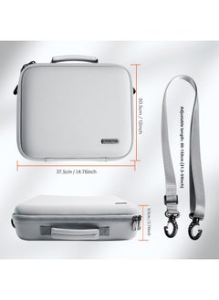 Generic DJI Dajiang Mobile SE Storage Bag OM6/OM5 Handheld Yuntai Portable Handbag Eva Storage Bag-Color:Light Gray  - Image 3