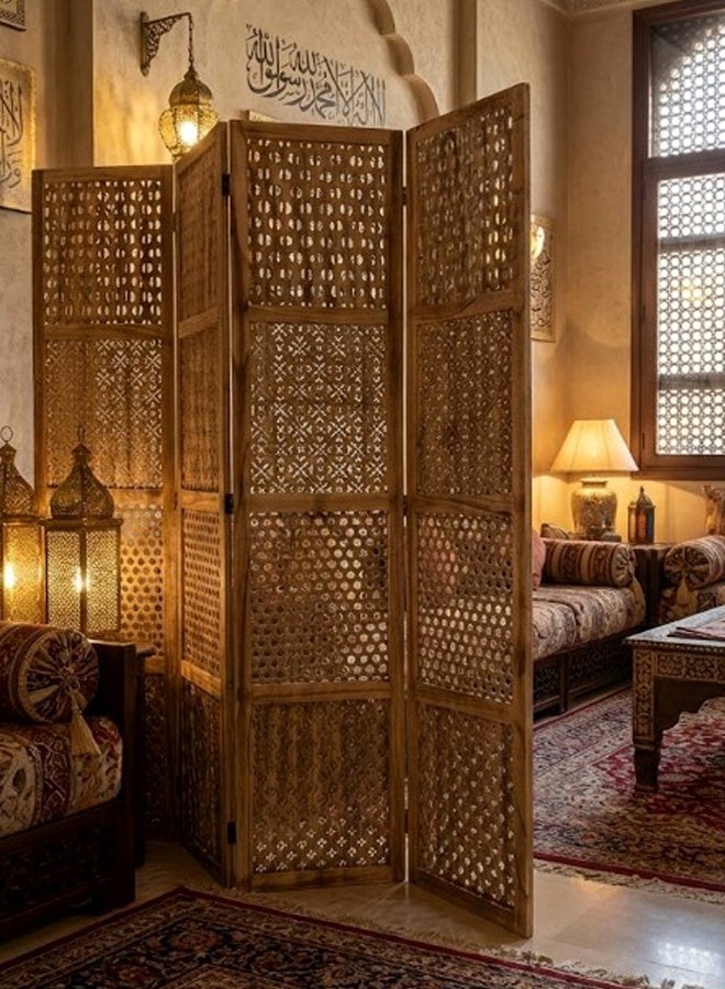 Living Room Divider Room Partition, Foldable Freestanding 40x170 CM - Image 4